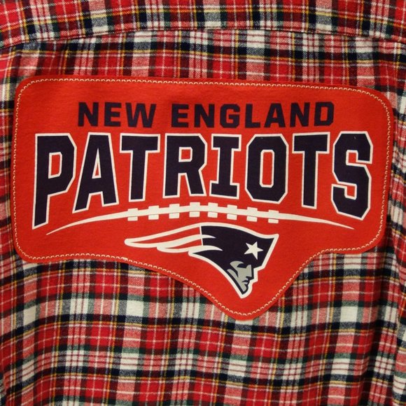 New England Patriots One-of-a-Kind Custom John Ashford Flannel (Unisex - XL) - Picture 3 of 7